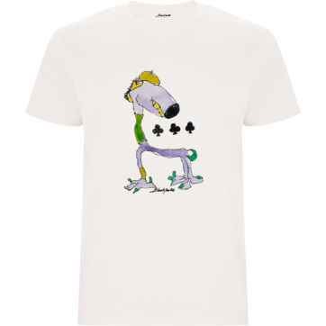 Camiseta con dibujo en el pecho