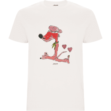 Camiseta con dibujo en el pecho 107
