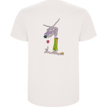 Camiseta con dibujo en la espalda  116