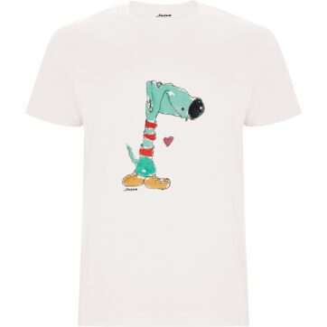 Camiseta con dibujo en el pecho 121