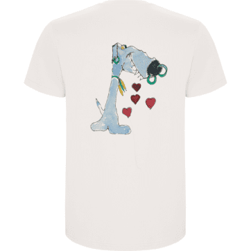 Camiseta con dibujo en la espalda  124