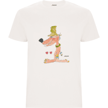 Camiseta con dibujo en el pecho 12