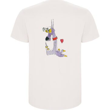 Camiseta con dibujo en la espalda  146