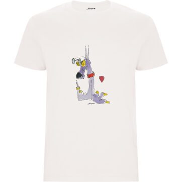 Camiseta con dibujo en el pecho 146