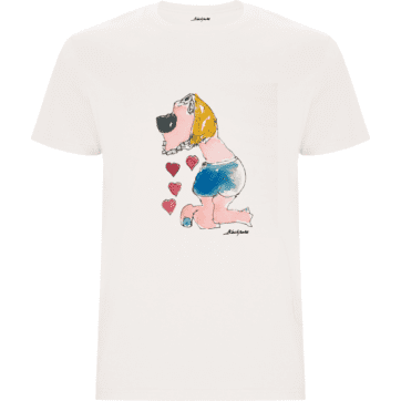Camiseta con dibujo en el pecho 179
