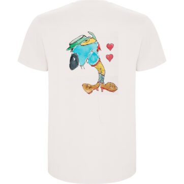 Camiseta con dibujo en la espalda  207