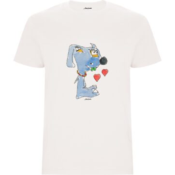 Camiseta con dibujo en el pecho 212