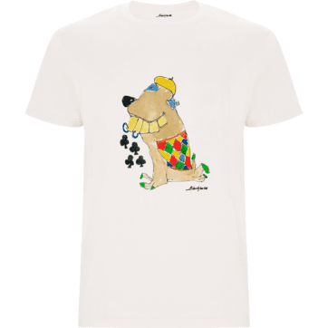 Camiseta con dibujo en el pecho 266