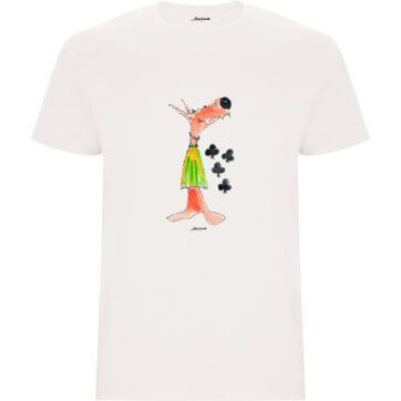 Camiseta con dibujo en el pecho 303