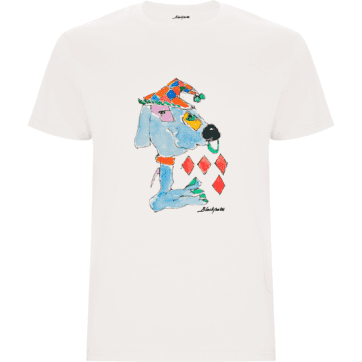 Camiseta con dibujo en el pecho 375