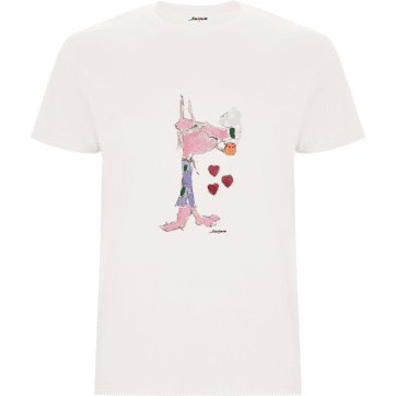 Camiseta con dibujo en el pecho  38