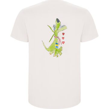 Camiseta con dibujo en la espalda  3