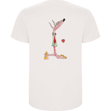 Camiseta con dibujo en la espalda  447