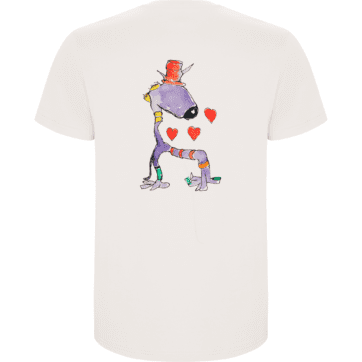 Camiseta con dibujo en la espalda  509