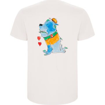 Camiseta con dibujo en la espalda  548