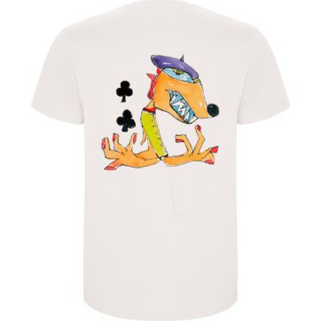 Camiseta con dibujo en la espalda  572