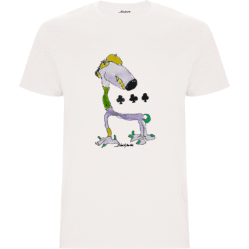 Camiseta con dibujo en el pecho 597